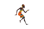Female Aboriginal Dancer in