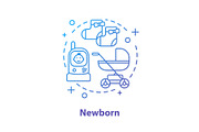 Childcare concept icon