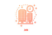 Job concept icon