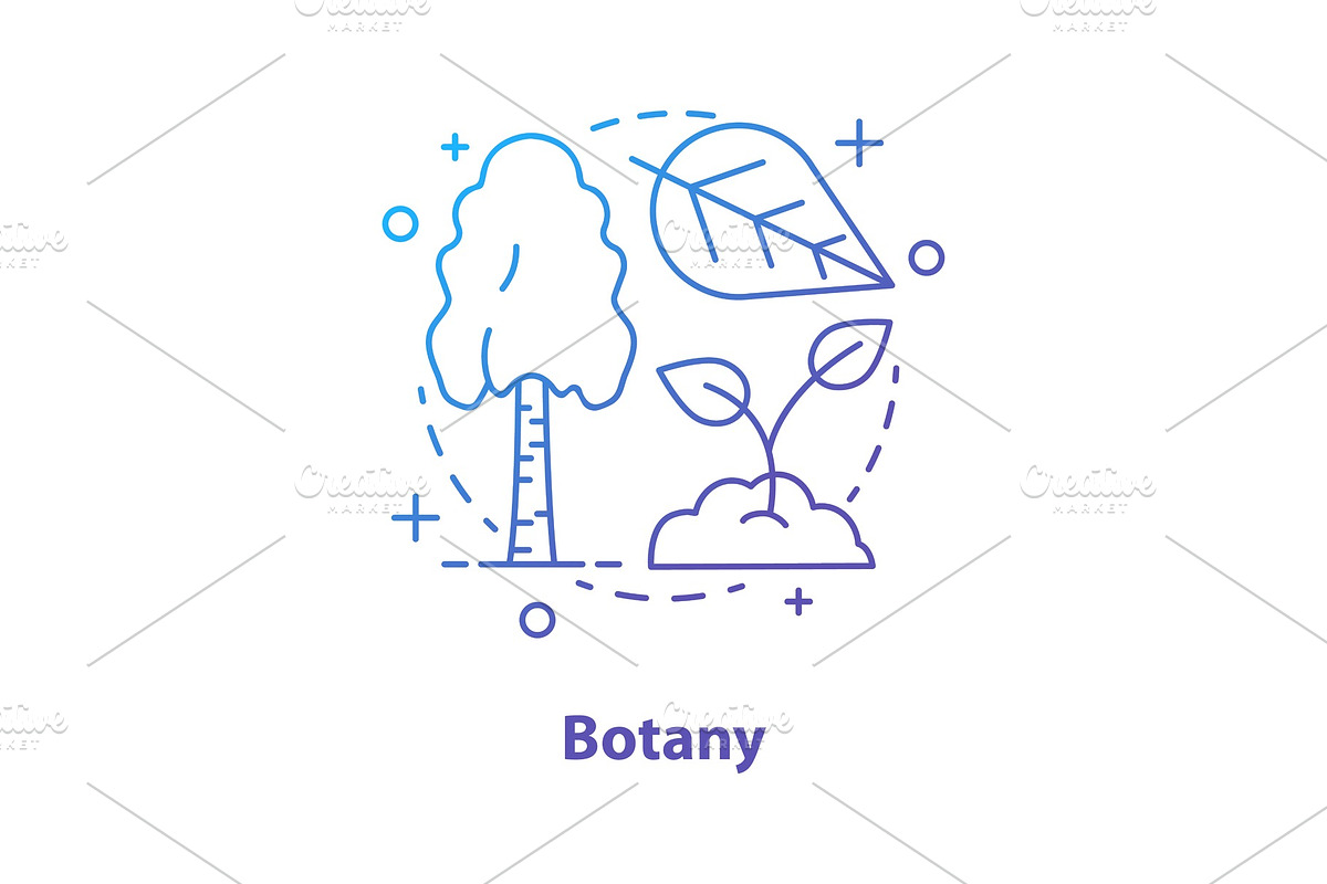 Botany concept icon in Icons - product preview 8