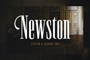 Newston - Stylish Serif Font