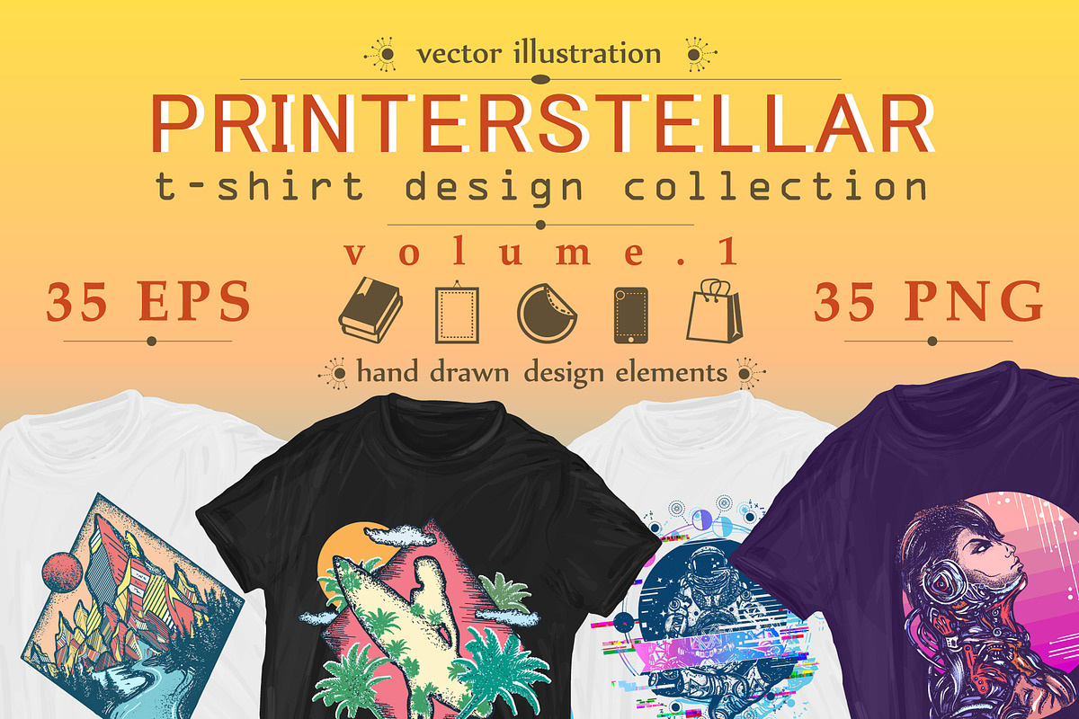Printerstellar (vol.1) in Graphics - product preview 8
