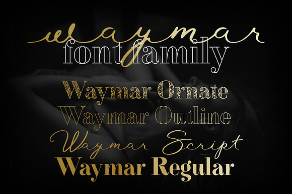 Waymar family in Serif Fonts - product preview 1