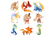 Fantastic creatures. Phoenix dragon