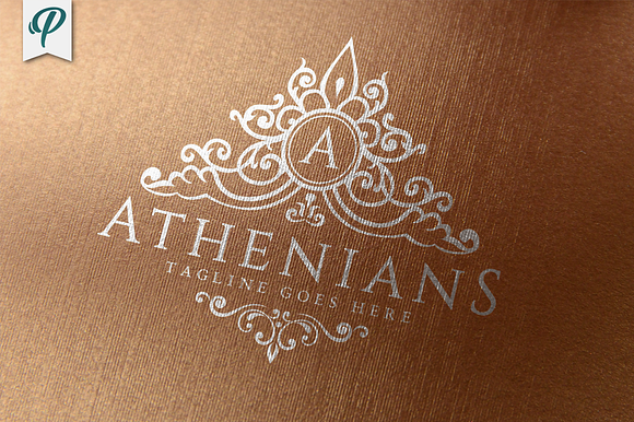 Athenians - Luxury Vintage Logo in Logo Templates - product preview 2