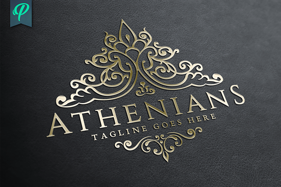 Athenians - Luxury Vintage Logo in Logo Templates - product preview 3
