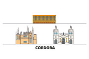 Argentina, Cordoba flat landmarks