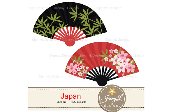 Japan Digital Papers & Clipart in Patterns - product preview 5