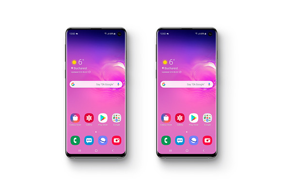 S10 Android - 21 Mockups - 5K in Mobile & Web Mockups - product preview 1