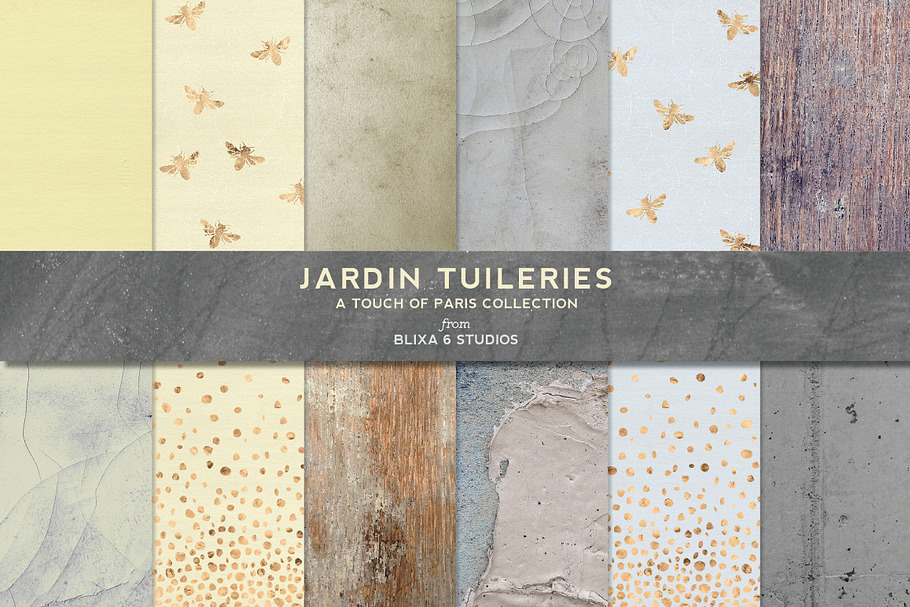 Parisian Textures & Gold Foil: Fresh in Textures - product preview 8
