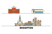 Canada, Brampton flat landmarks
