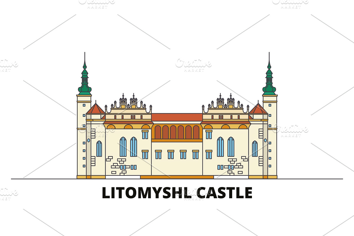 Czech Republic, Litomysl Castle flat in Illustrations - product preview 8