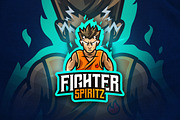 Fighter Spirit -Mascot & Esport Logo