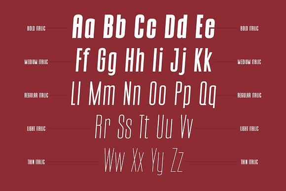 CONQUEST Sans & Slab Serif in Sans-Serif Fonts - product preview 7