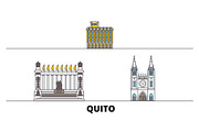 Ecuador, Guayaquil, Quito flat