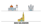 El Salvador, San Salvador flat