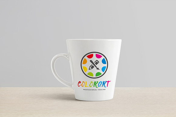 Color Art Logo in Logo Templates - product preview 3