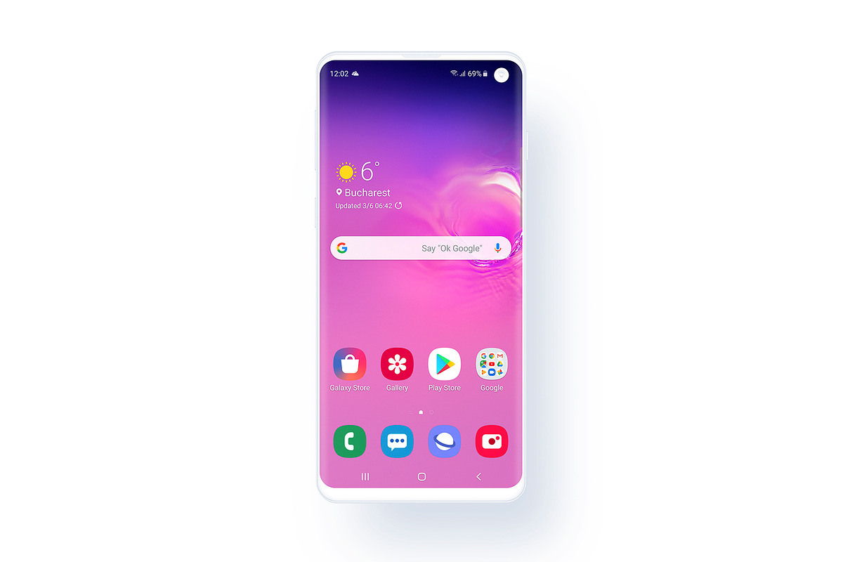 S10 Android - 21 Clay Mockups - 5K in Mobile & Web Mockups - product preview 8