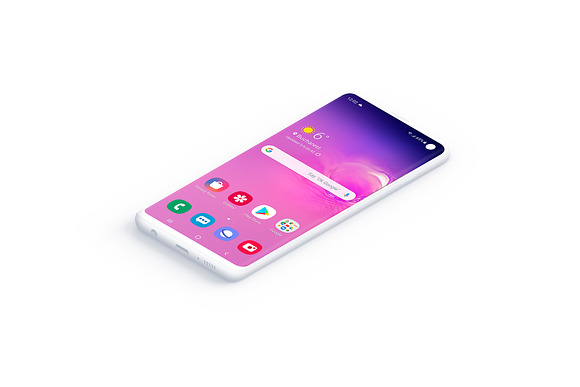 S10 Android - 21 Clay Mockups - 5K in Mobile & Web Mockups - product preview 2