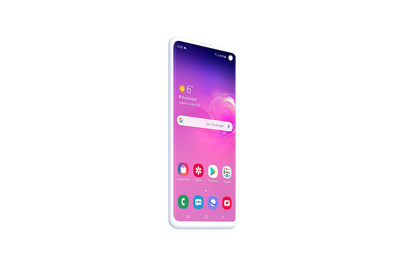 S10 Android - 21 Clay Mockups - 5K in Mobile & Web Mockups - product preview 6