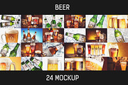24 Beer Mockup