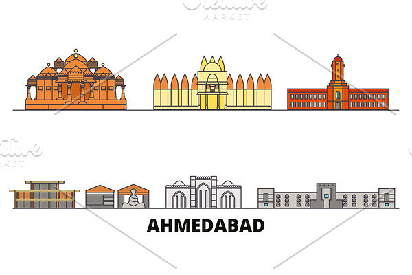 India, Ahmedabad flat landmarks