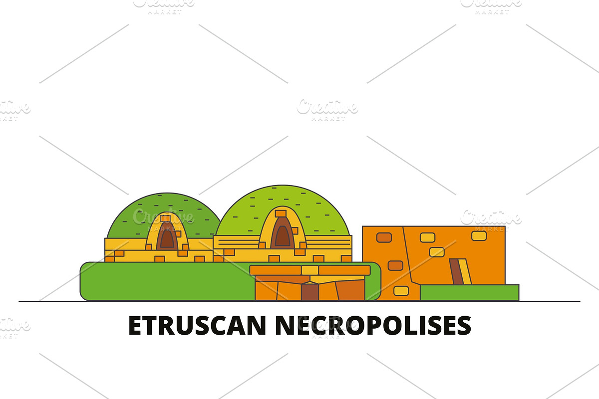 Italy, Cerveteri, Etruscan in Illustrations - product preview 8