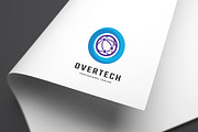 Over Tech Letter O Logo