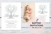 2 Baptism Invitations