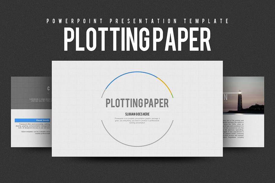 Plotting Paper in Presentation Templates - product preview 8