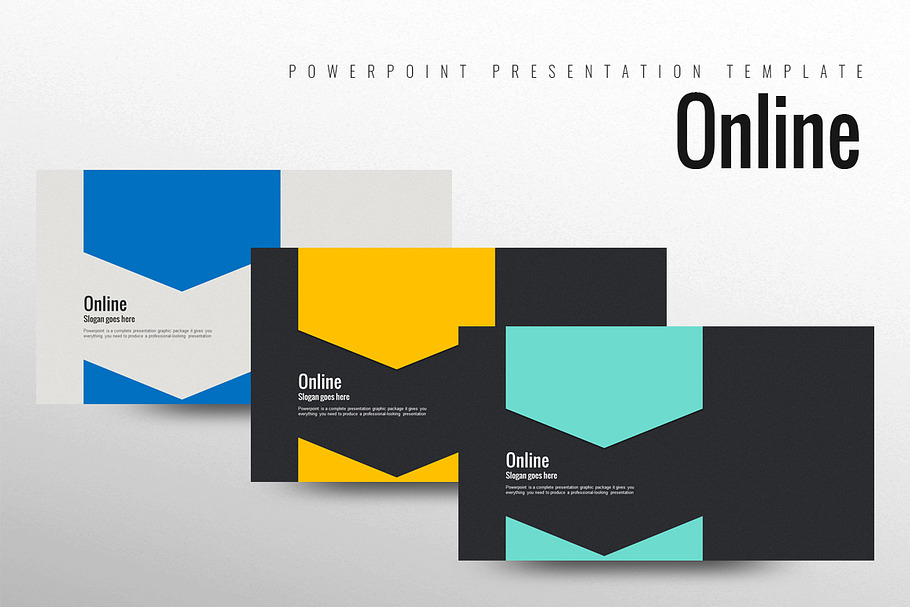 Online in Presentation Templates - product preview 8