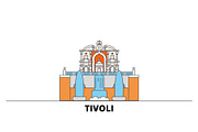 Italy, Tivoli, Villa D'este flat