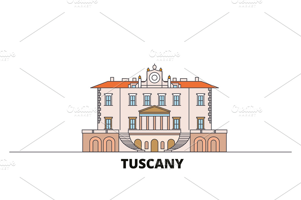 Italy, Tuscany, Medici Villas And in Illustrations - product preview 8