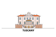 Italy, Tuscany, Medici Villas And