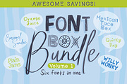 Font Box Bundle Volume 1