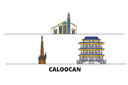 Philippines, Caloocan flat landmarks