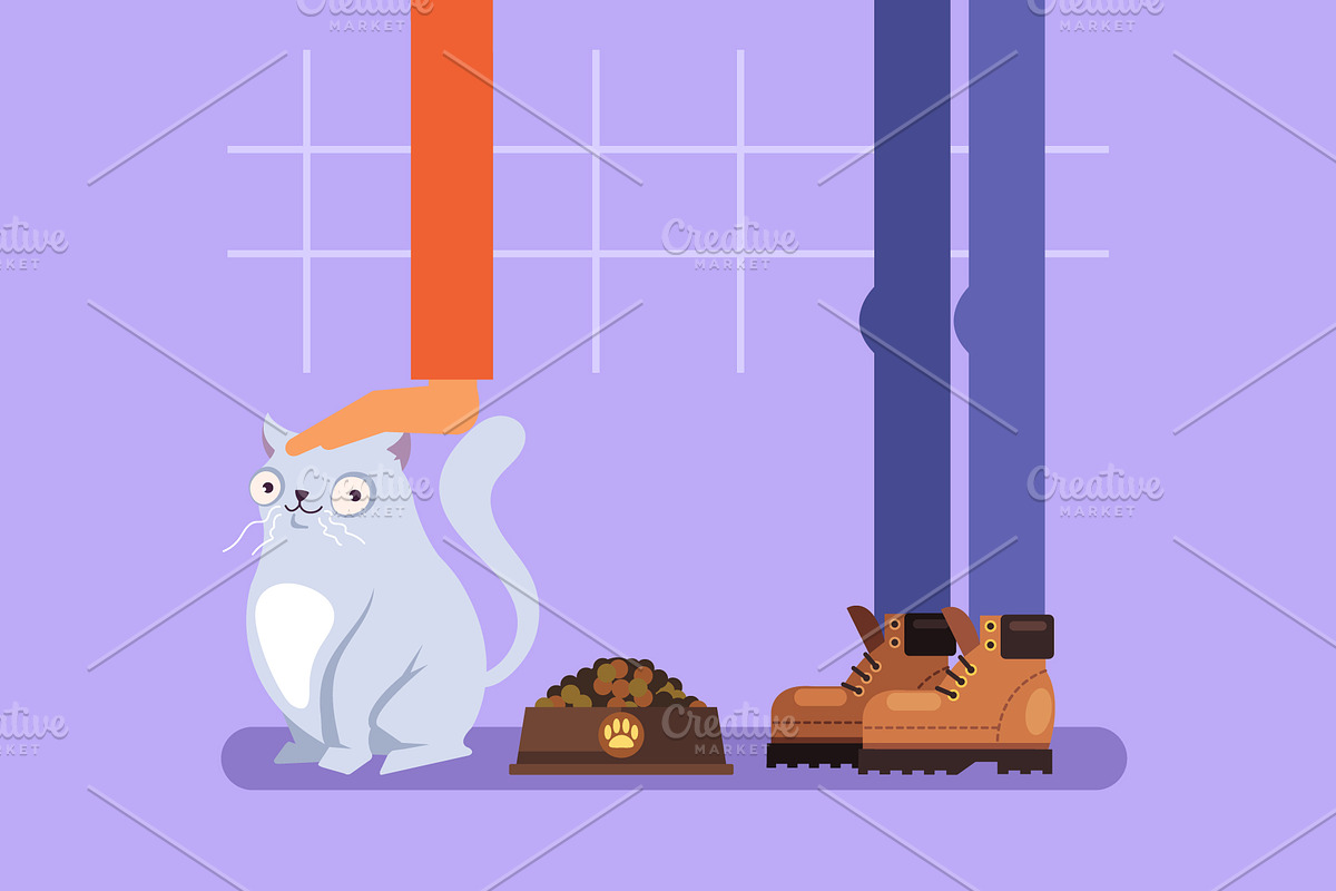 Good and bad cat in Illustrations - product preview 8
