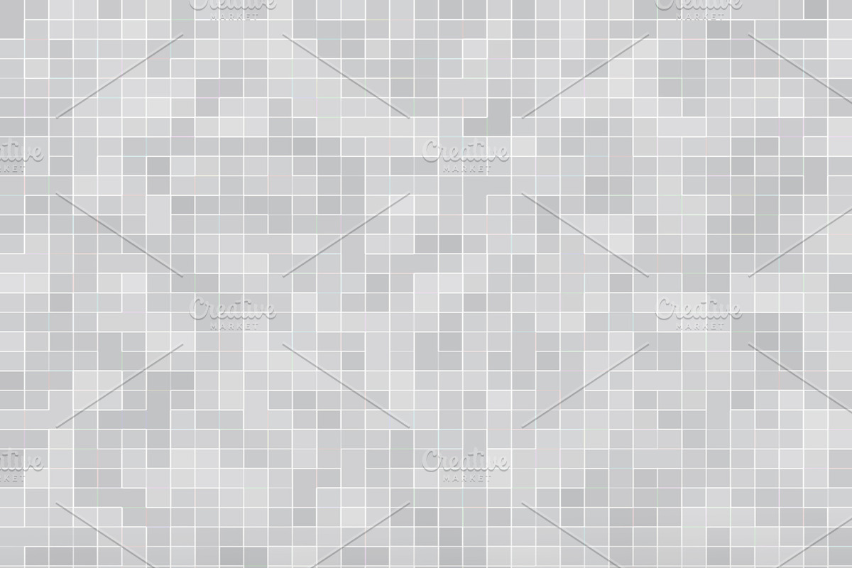 White and Grey the tile wall high in Illustrations - product preview 8