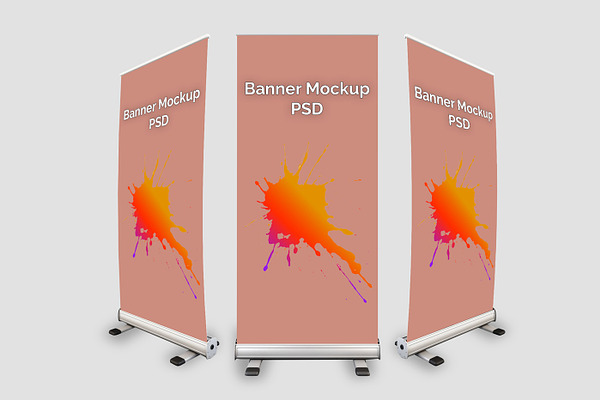 X Banner Mock-up