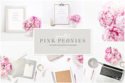 Pink Peonies - 16 Photos and Mockups