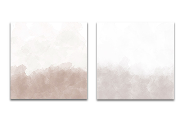 Neutral ombre watercolor in Textures - product preview 3