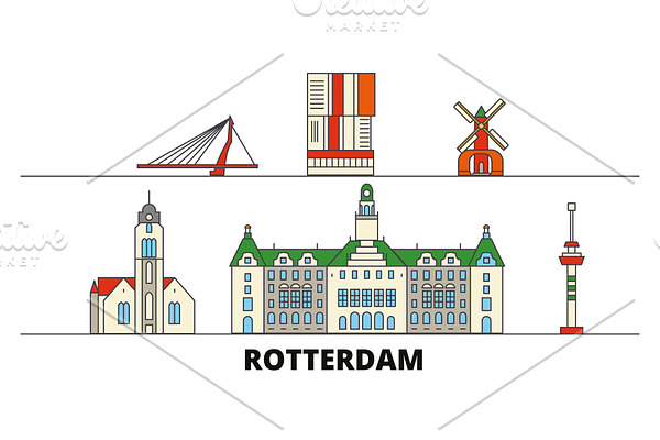 Netherlands, Rotterdam flat