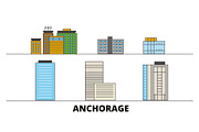 United States, Anchorage flat