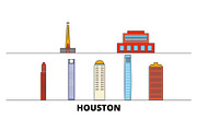 United States, Houston flat