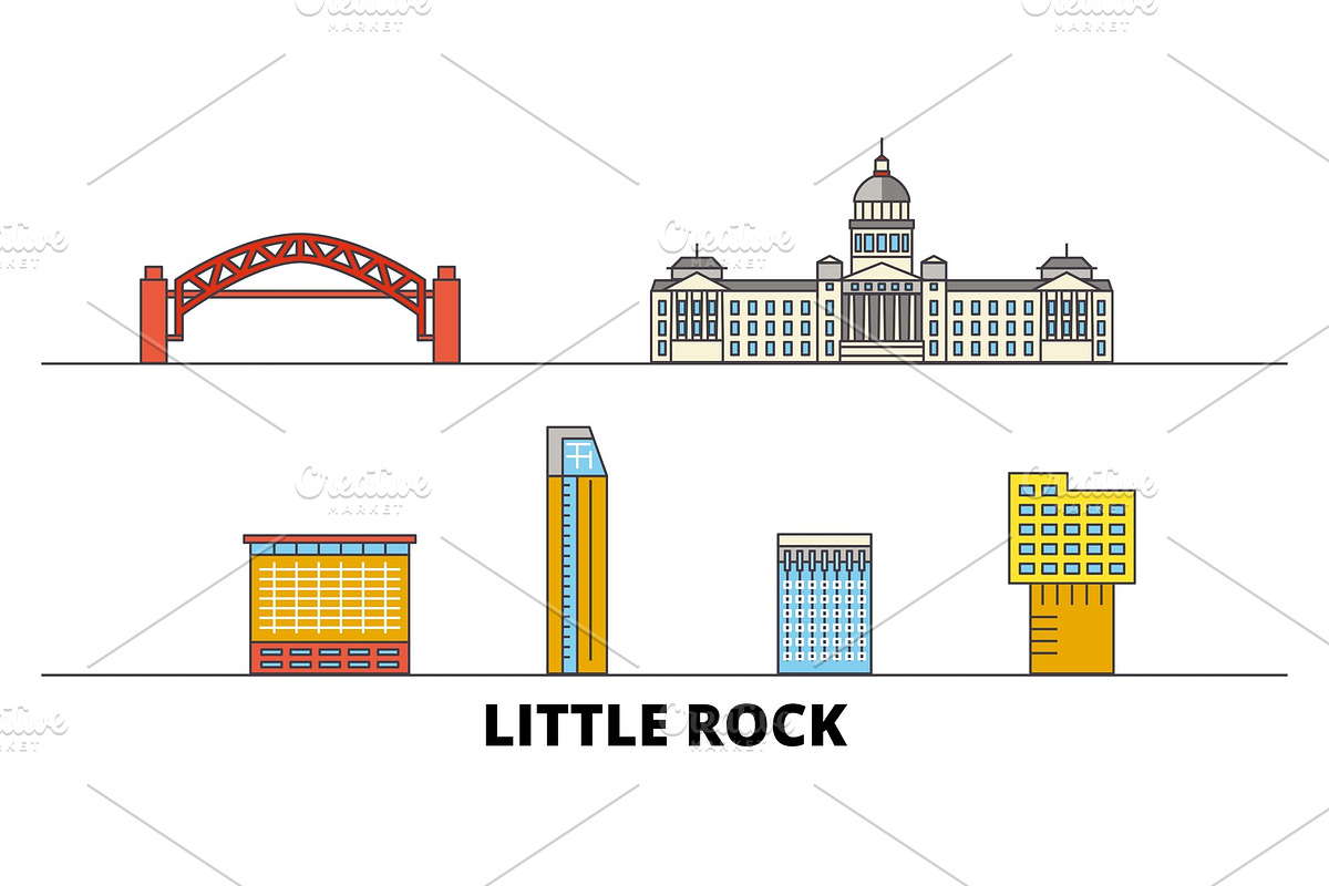United States, Little Rock flat in Illustrations - product preview 8
