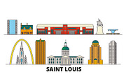 United States, Saint Louis flat
