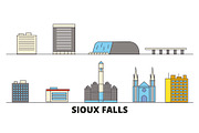 United States, Sioux Falls flat