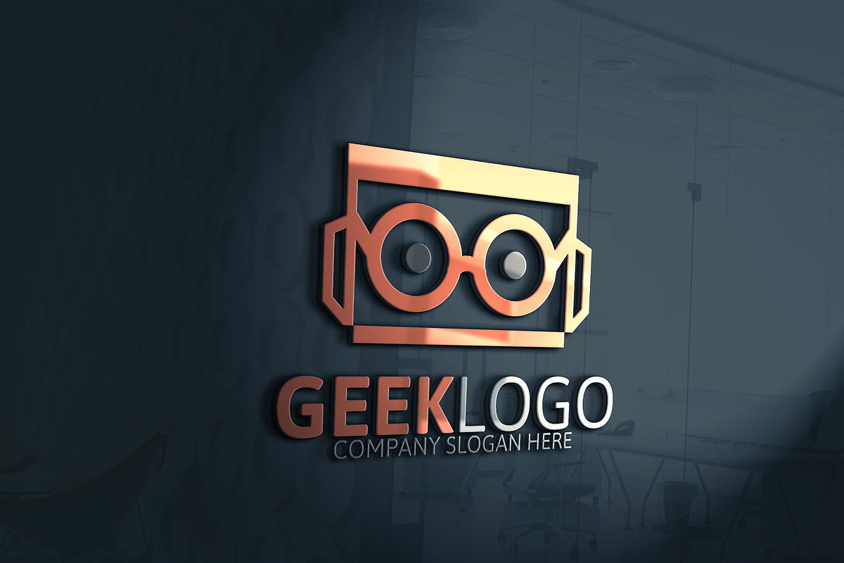 Geek Logo V4 in Logo Templates - product preview 8