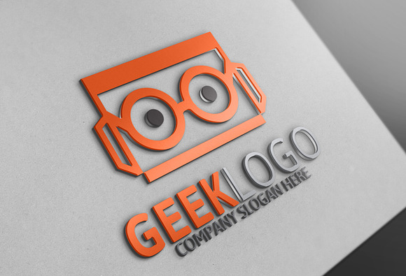 Geek Logo V4 in Logo Templates - product preview 2