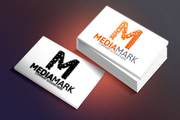 Media Mark Logo in Logo Templates - product preview 1